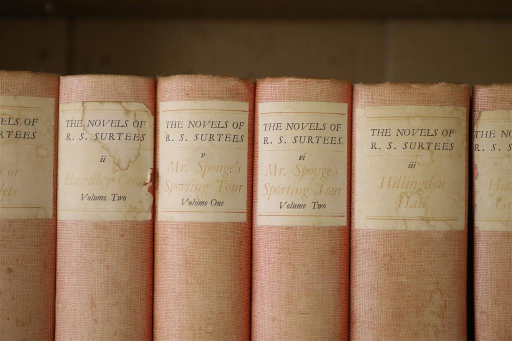 The novels of R. S. Surtees, 10 volumes